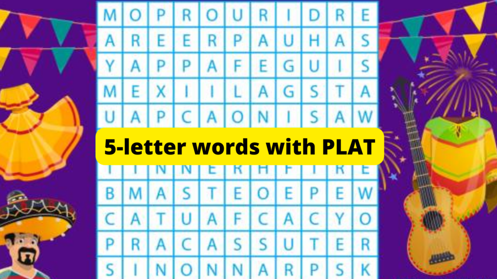 5-letter words with PLAT: Expand Your Vocabulary and Challenge Your Brain